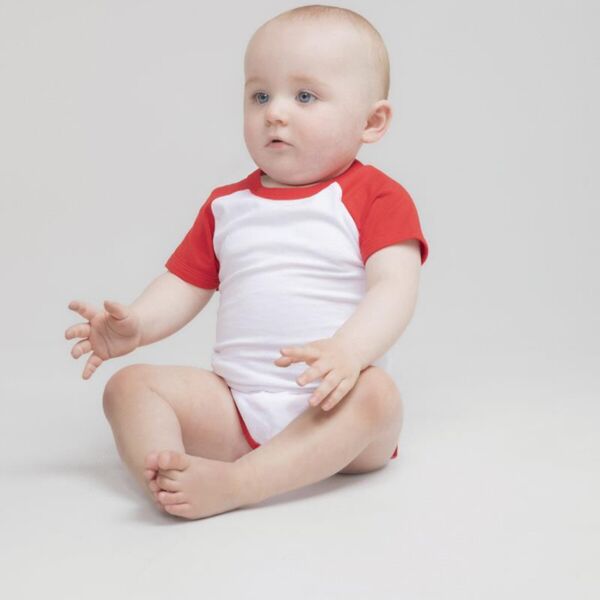 SHORT SLEEVE BASEBALL BODYSUIT Thumbnail