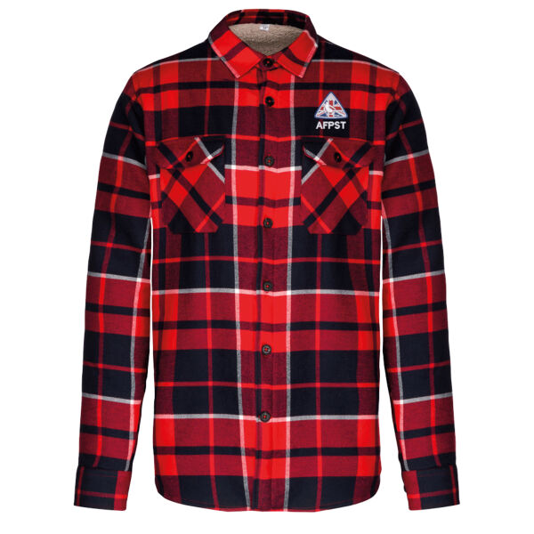 AFPST Sherpa Lined Checked Shirt  Thumbnail